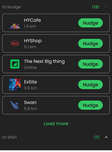 Nudge a HYKEE at HYKE